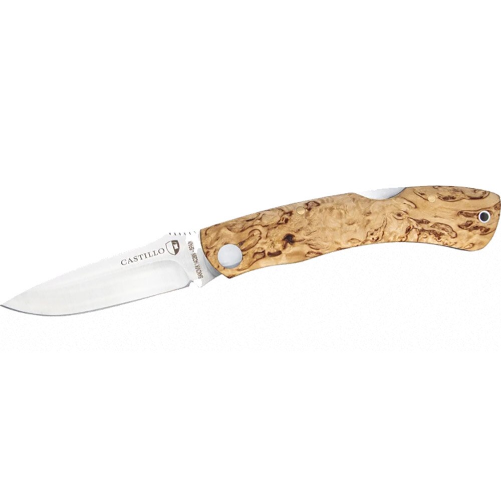 Castillo Knives The Torre Knife in Curly Birch